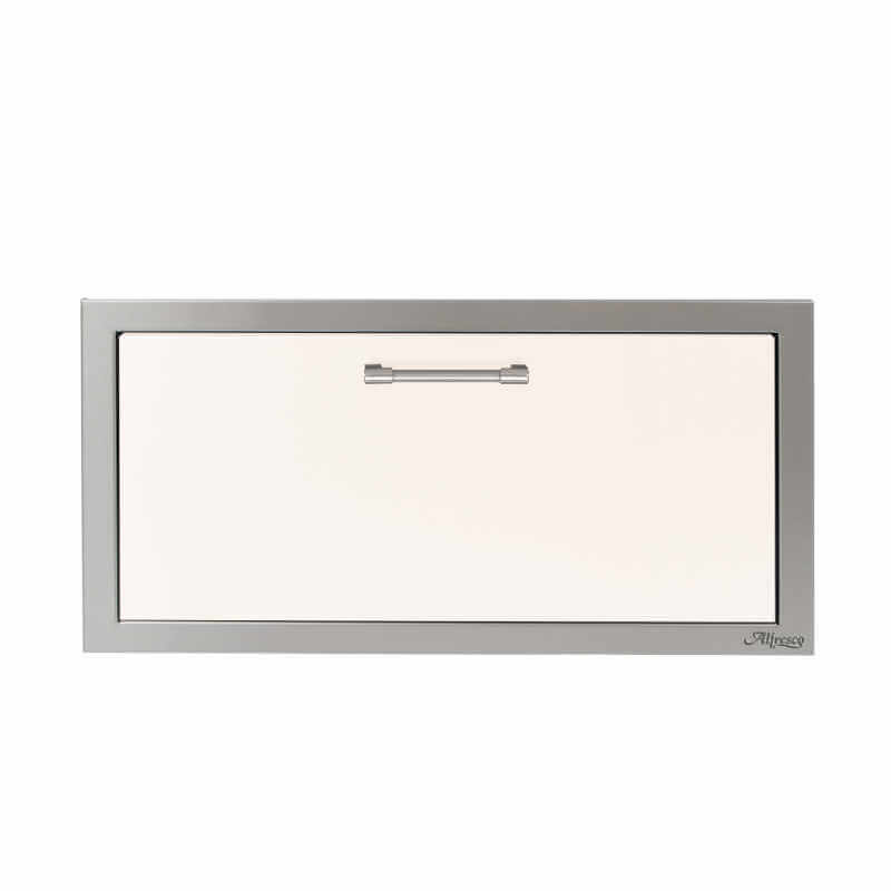 Alfresco 30-Inch Versa Power Stainless Steel Soft-Close Single Drawer