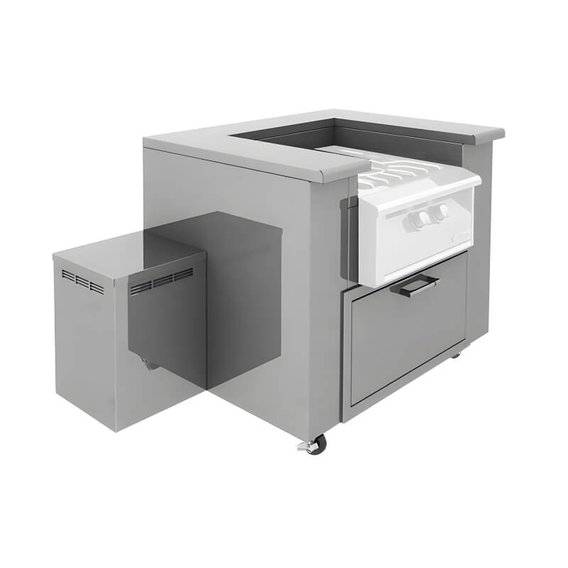 Alfresco All Stainless Counter with Storage – AXEVP-COUNTER