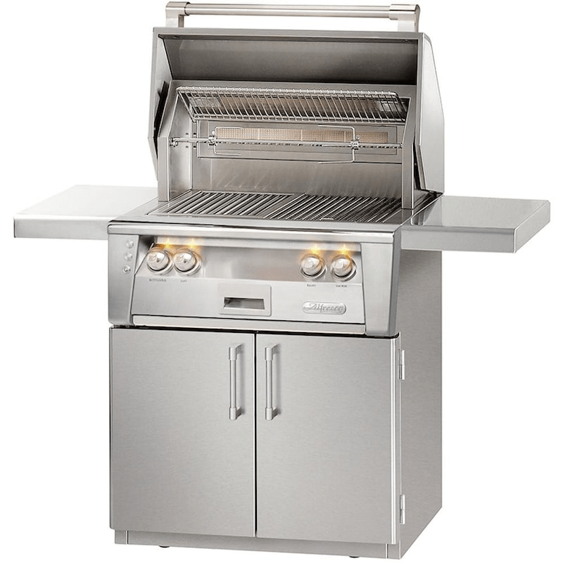 Alfresco ALXE 30-Inch Freestanding Gas Grill with Sear Zone and Rotisserie