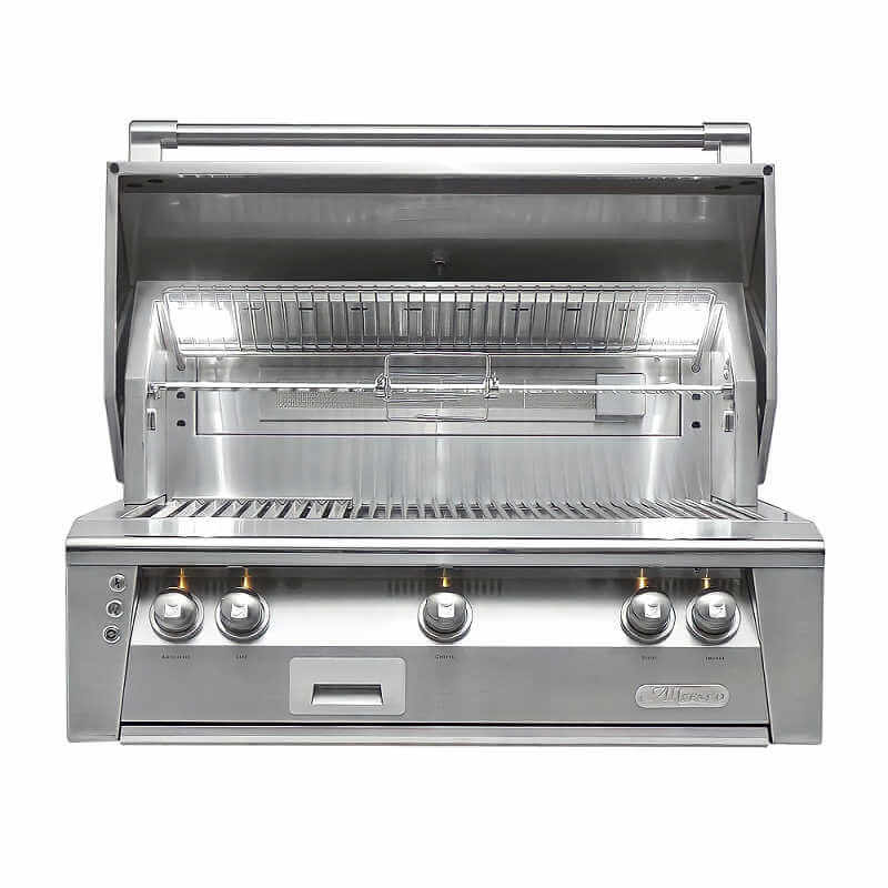 Alfresco ALXE 36-Inch Built-In Gas Grill With Rotisserie