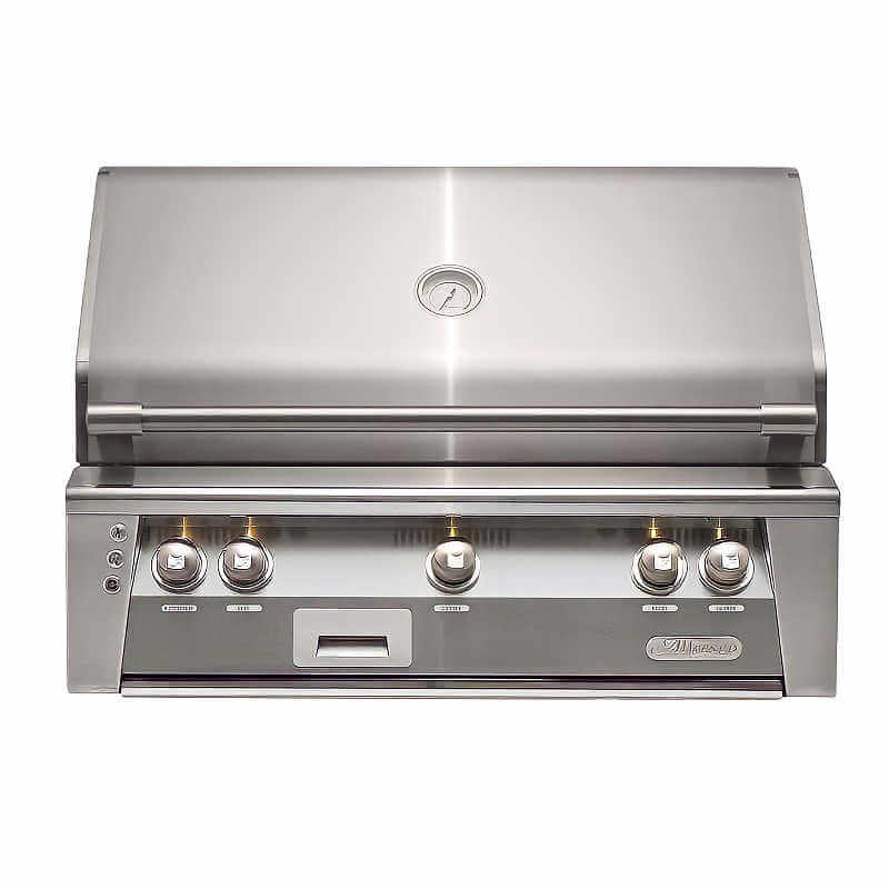 Alfresco ALXE 36-Inch Built-In Gas Grill With Rotisserie