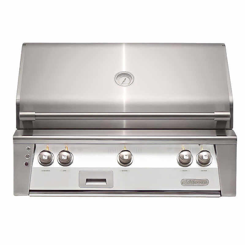 Alfresco ALXE 36-Inch Built-In Gas Grill With Rotisserie