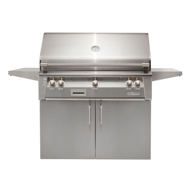 Alfresco ALXE 42-Inch Freestanding Gas Grill With Sear Zone And Rotisserie