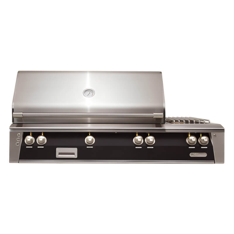 Alfresco ALXE 56-Inch Built-In Deluxe Grill With Sear Zone, Rotisserie And Side Burner