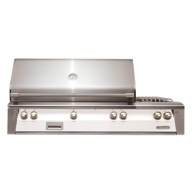 Alfresco ALXE 56-Inch Built-In Deluxe Grill With Sear Zone, Rotisserie And Side Burner