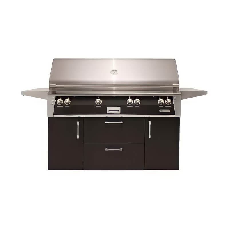 Alfresco ALXE 56-Inch Freestanding Gas All Grill With Sear Zone And Rotisserie