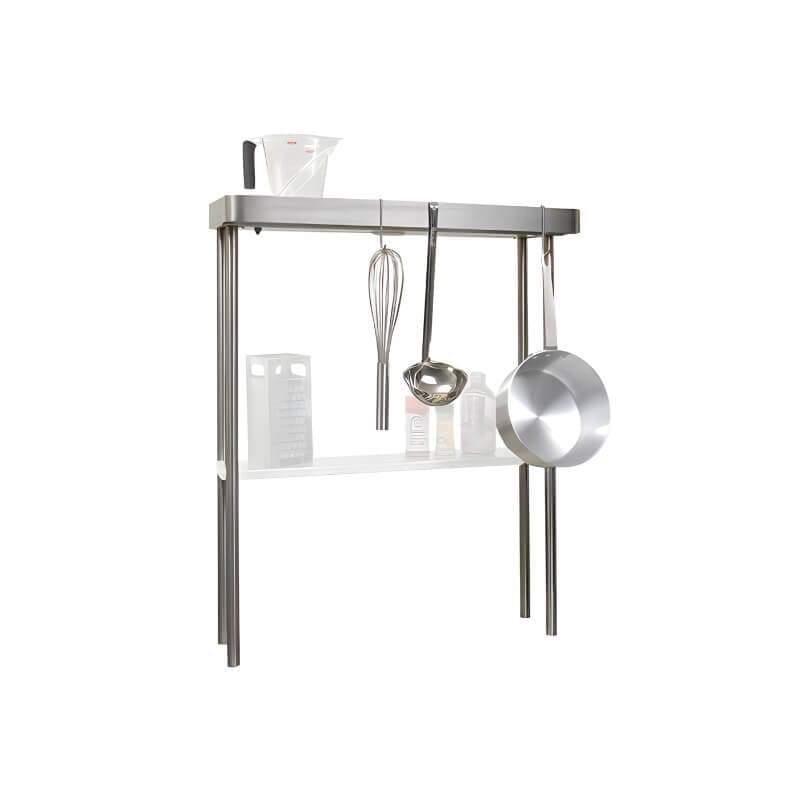 Alfresco High Shelf With Pot Rack And Light Accessory For 30-Inch Apron Sink - PR-30