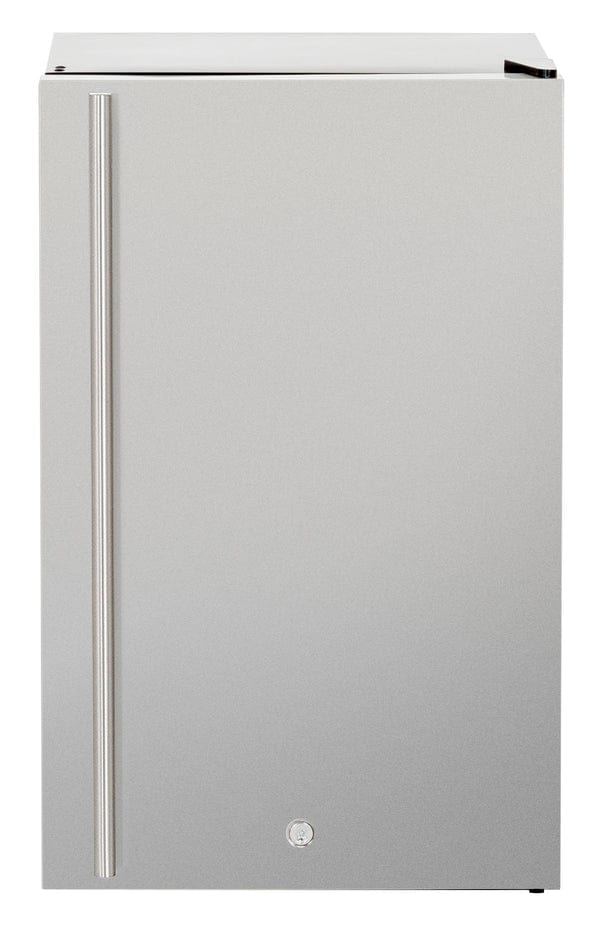 American Made Grills 22-Inch 4.1c Deluxe Outdoor Approved Fridge w/ Upgraded SS Door & Handle