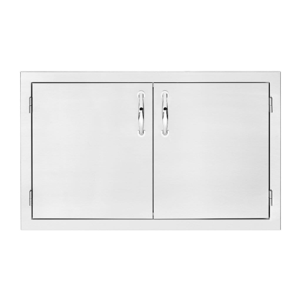 American Made Grills AMG 42" Stainless Steel Flush Mount Double Access Door SSDD-42