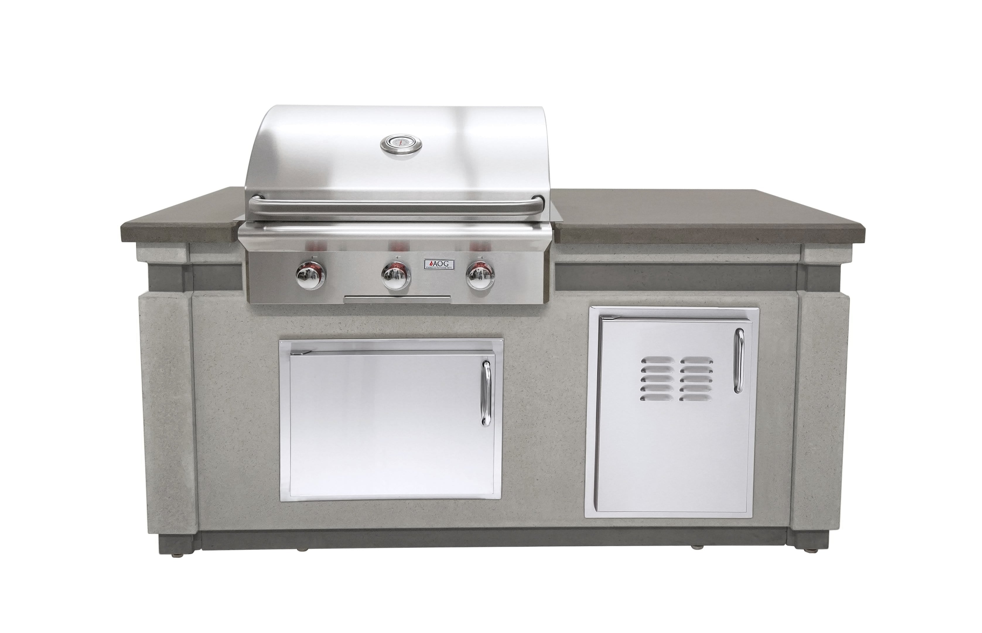 AOG  American Outdoor Grill T Series 30" Island Bundle IP30T0-CGT-75SM