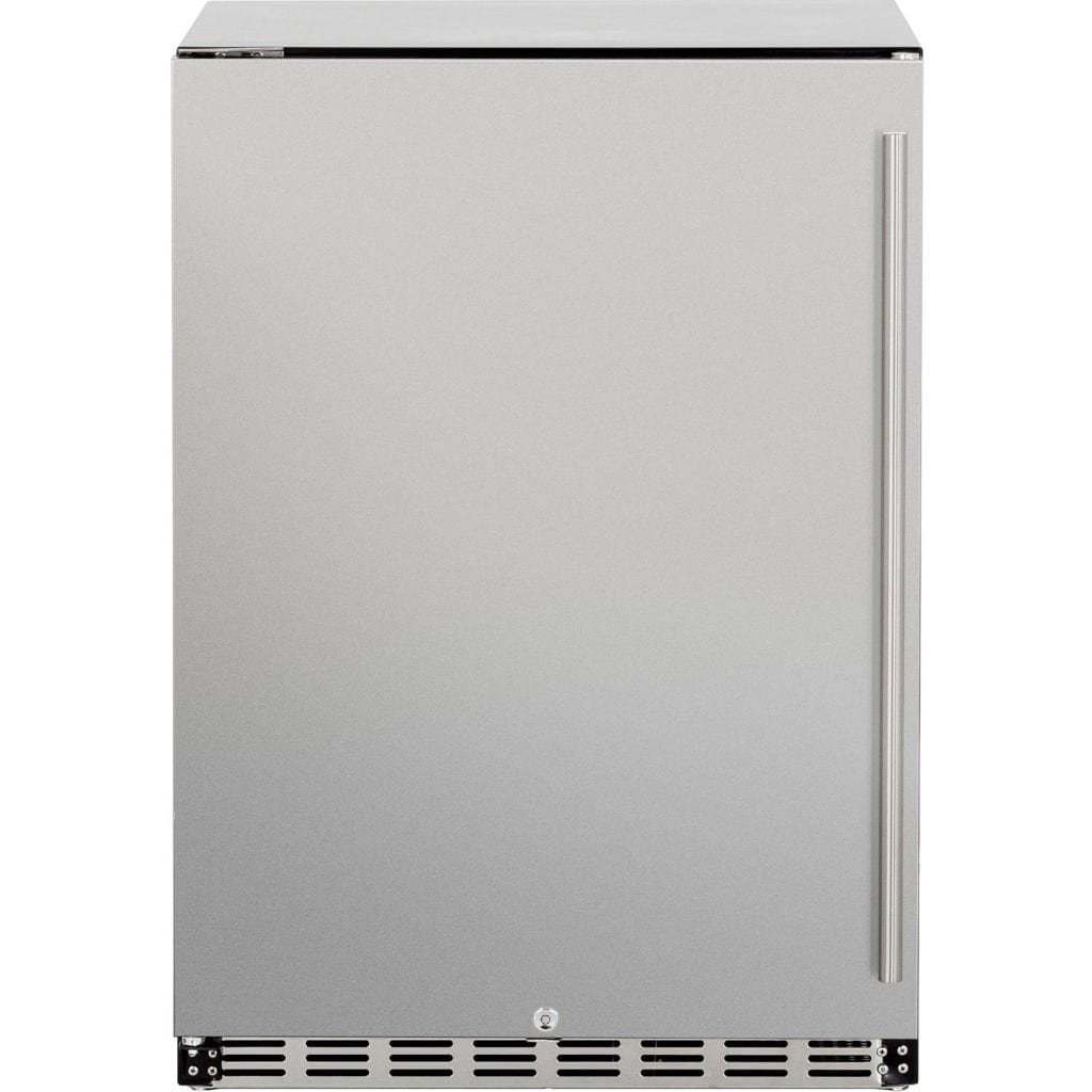 American Made Grills AMG 24" 5.3c Deluxe Outdoor Rated Refrigerator