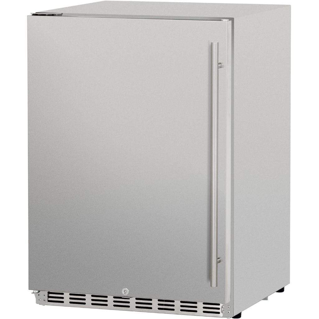 American Made Grills AMG 24" 5.3c Deluxe Outdoor Rated Refrigerator