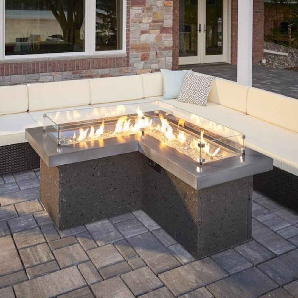 Athena 1/2-Inch Reflective Fire Glass for Gas Fire Pits