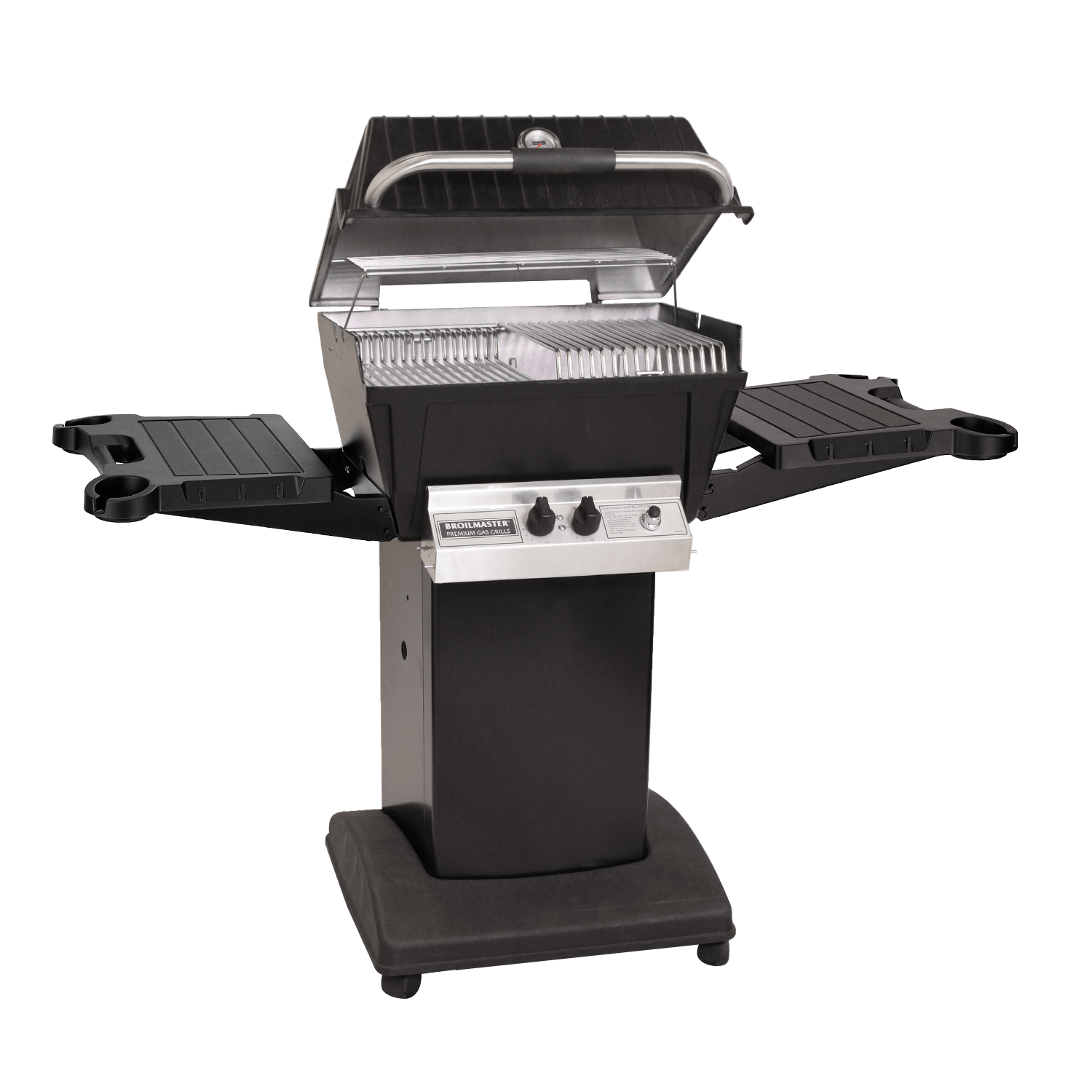 BroilMaster P4X Grill Head with CharMaster Briquets