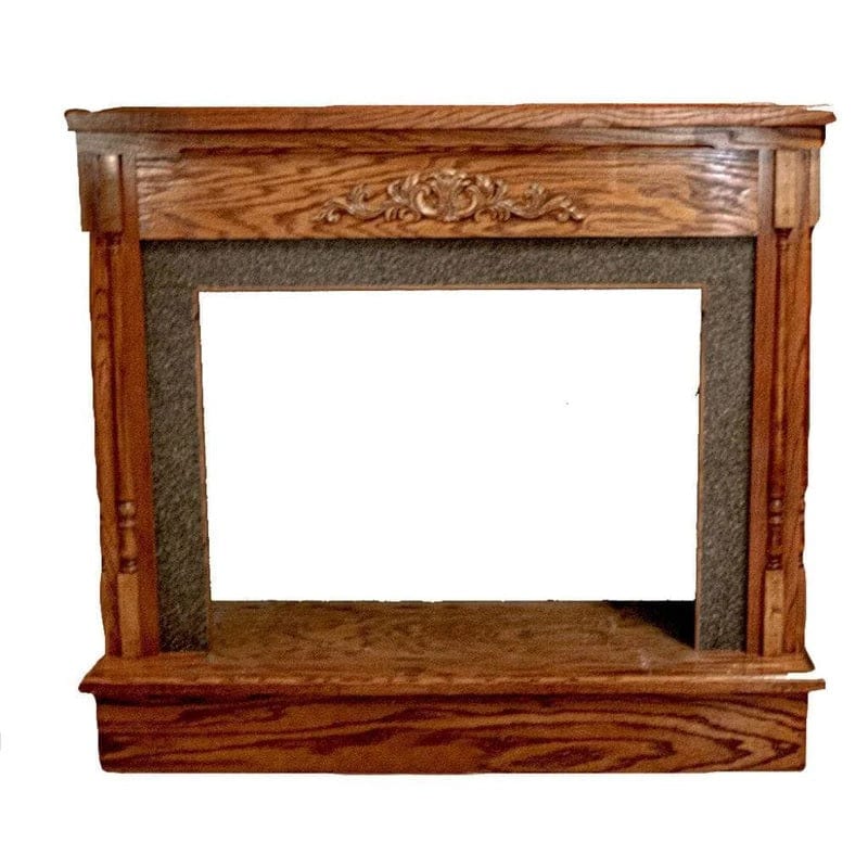 Buck Stove 50 inch Dark Oak Classic Mantel for Model 34 PA KDFP34