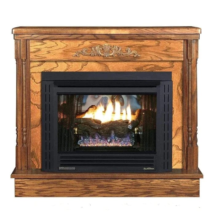 Buck Stove 50 inch Light Oak Classic Mantel for Model 34 PA KDFP34LO