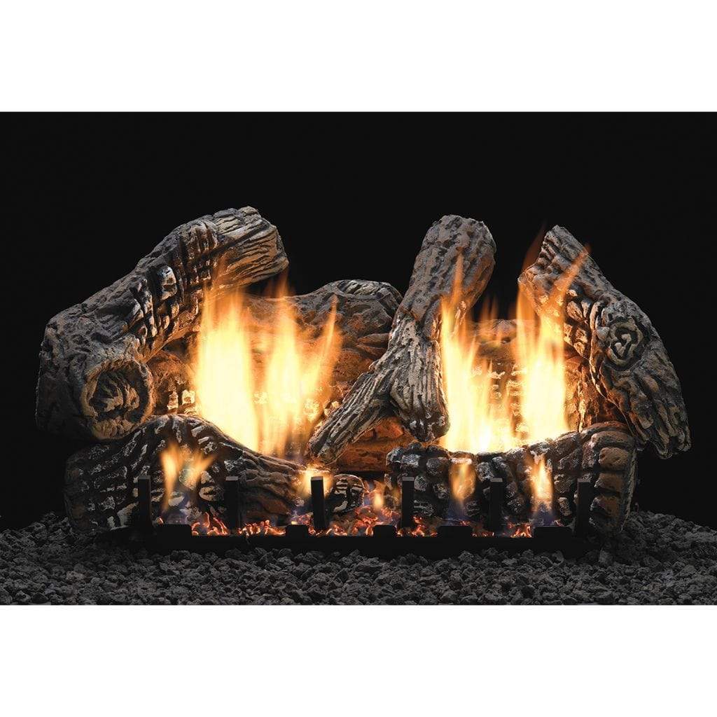 Empire 24" Super Charred Oak Ceramic Fiber Log Set LS24C2S