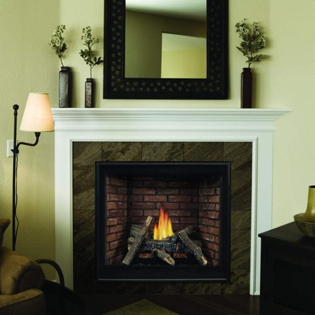 Empire White Mountain Hearth Tahoe Clean-Face 42-inch Premium Fireplace DVCP42BP30