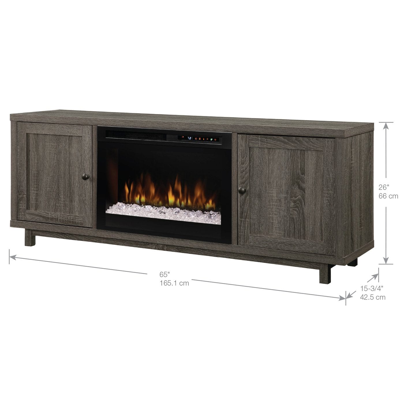 Dimplex Jesse Media Console Electric Fireplace - XHD Firebox GDS26G8-1908IM