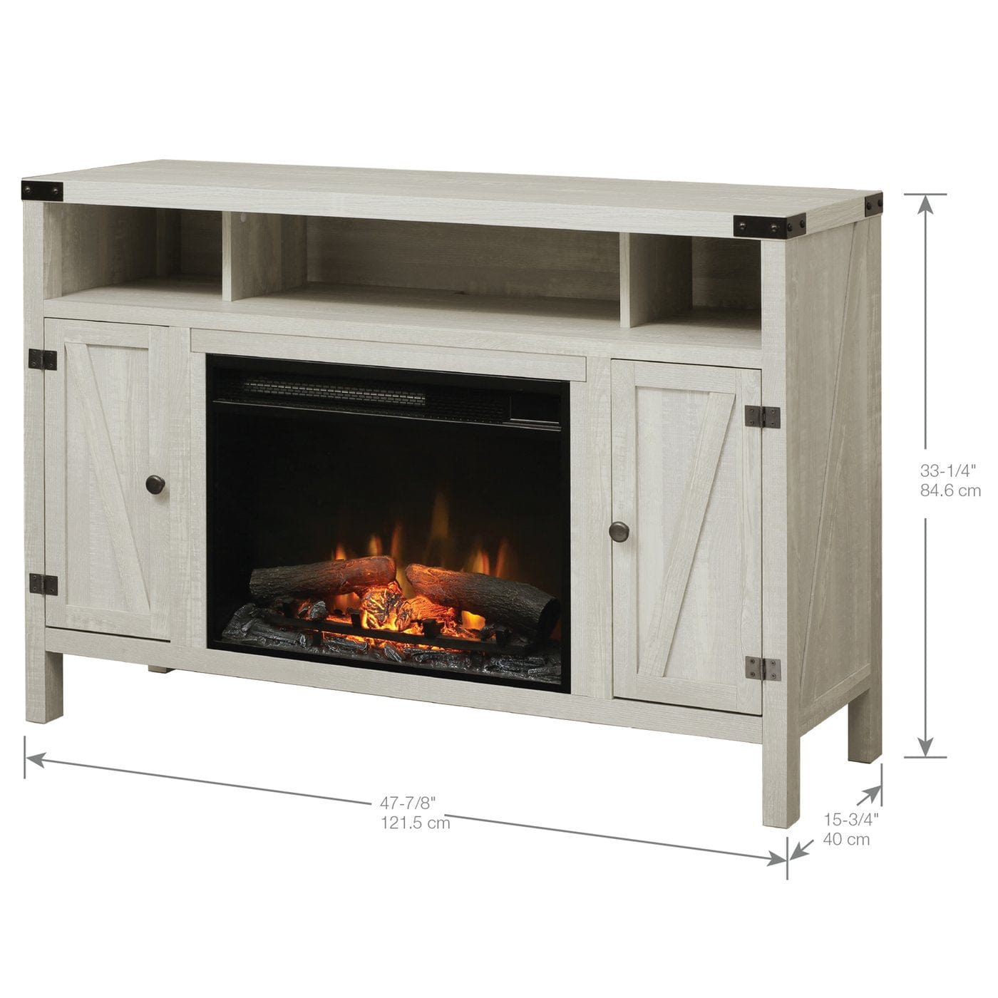 Dimplex Sadie TV Stand with 23" Electric Fireplace