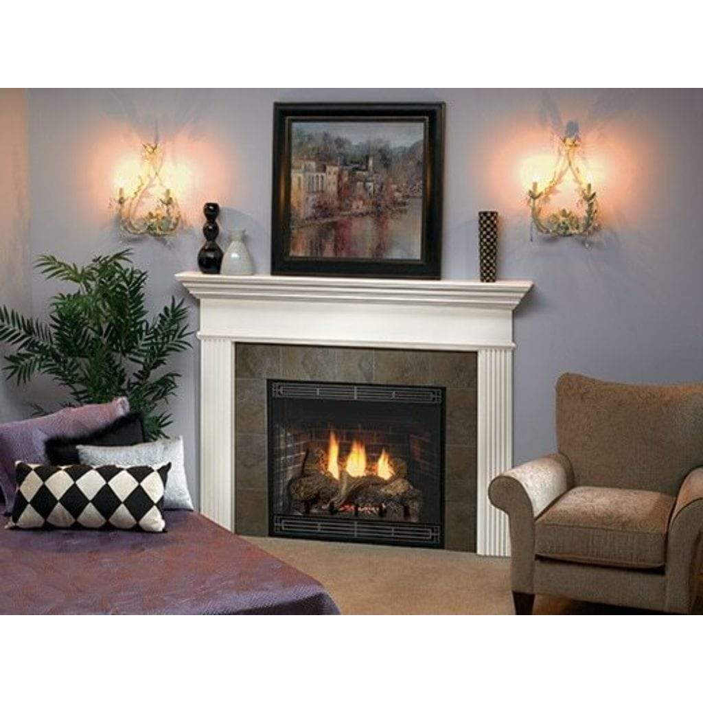 Empire White Mountain Hearth 39" Keystone B-Vent Fireplace, Deluxe BVD36FP30