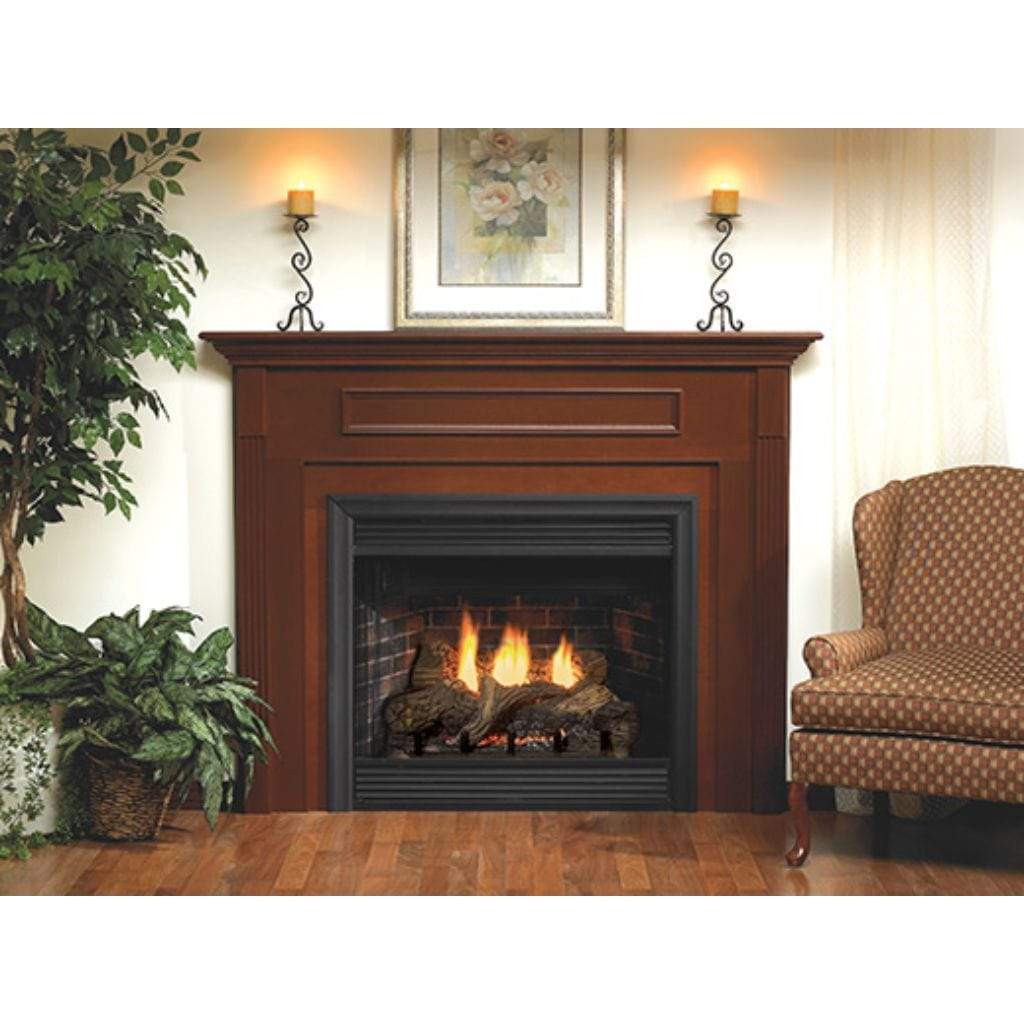 Empire White Mountain Hearth 39" Keystone B-Vent Fireplace, Deluxe BVD36FP30