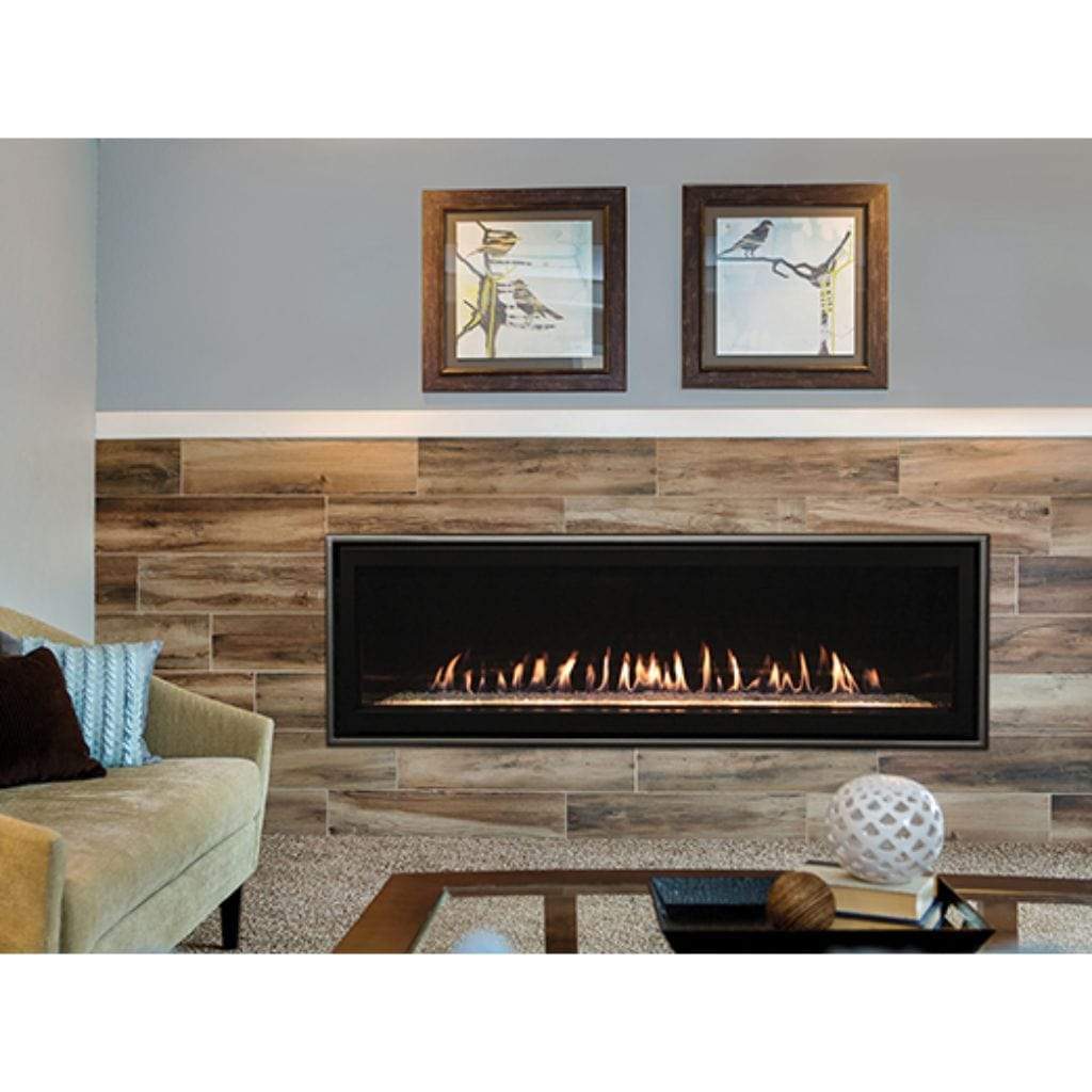 Empire White Mountain Hearth Boulevard Linear 60-inch Contemporary Gas Fireplace DVLL60BP90