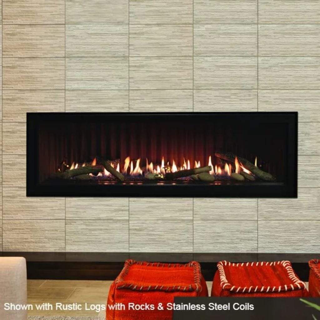 Empire White Mountain Hearth Boulevard Linear 60-inch Contemporary Gas Fireplace DVLL60BP90