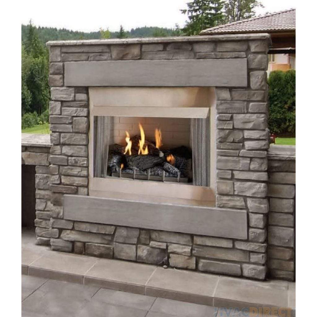 Empire White Mountain Hearth Carol Rose 36” Coastal Collection Outdoor Fireplace OP36FP