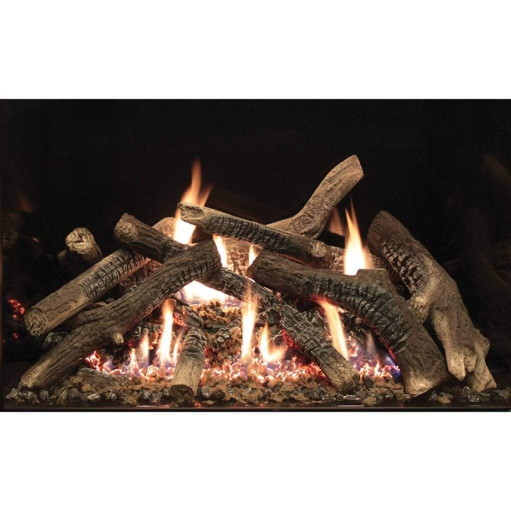 Empire White Mountain Hearth Rushmore 40" Log Set, Ceramic Fiber Traditional Charred LS40TINF