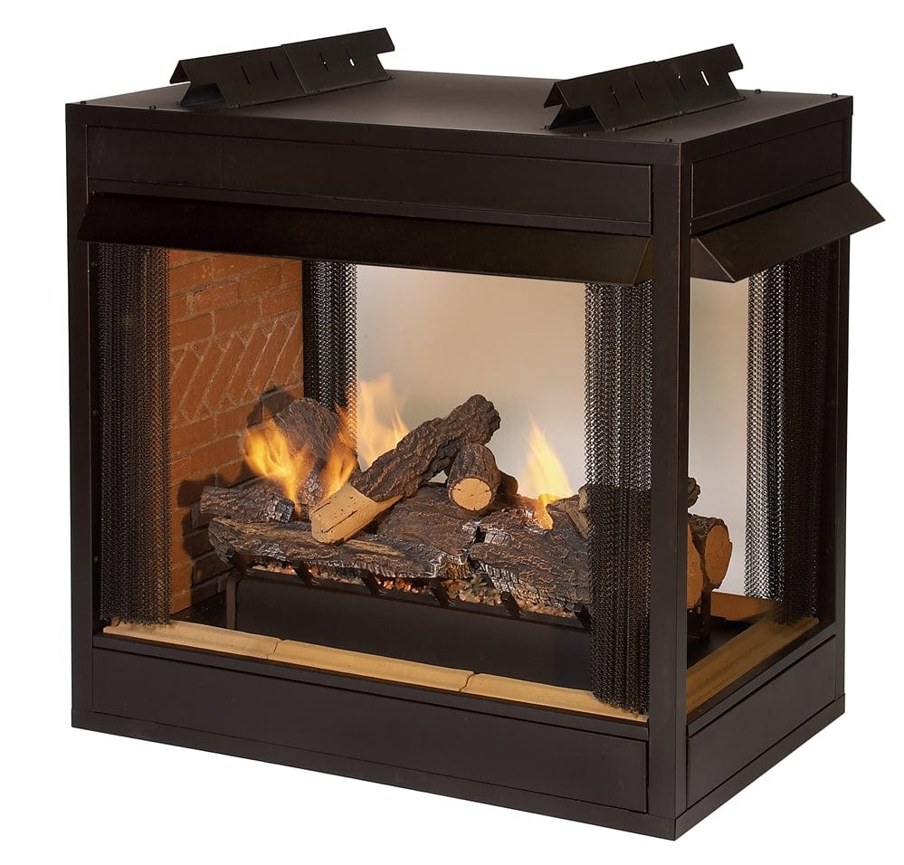 Empire White Mountain Hearth 36" Breckenridge Peninsula Vent-Free Firebox VFP36PB2E