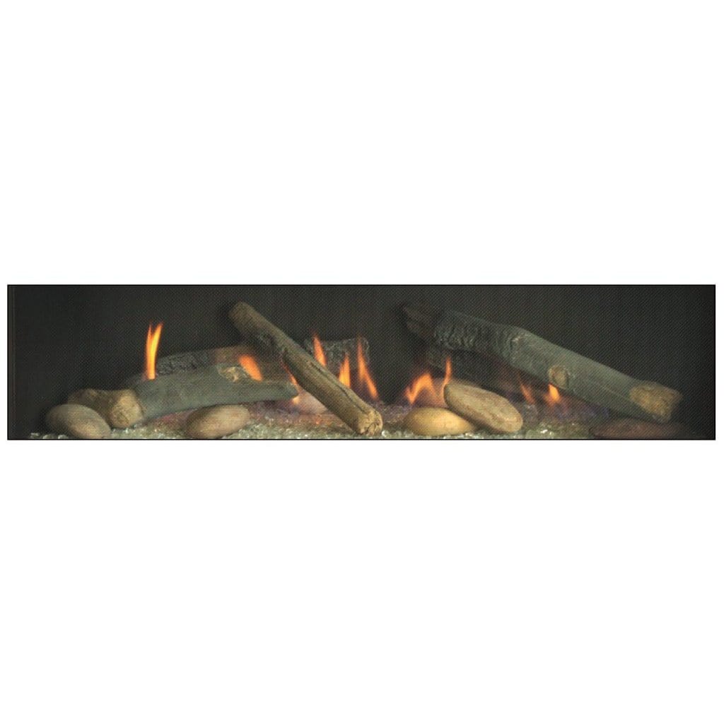 Empire White Mountain Hearth Boulevard 36-inch 7 Rustic Logs, 11 Rocks, 5 SS Coils Log Set LSM1THF