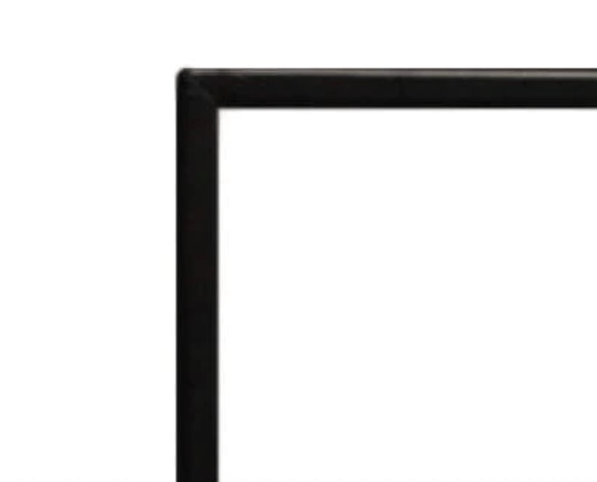 Empire White Mountain Hearth Boulevard 36-inch Beveled Frame, 1.5-inch Textured Black DF362LBLX