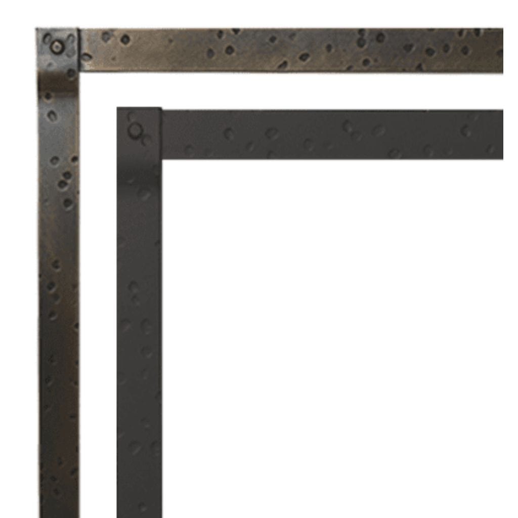 Empire White Mountain Hearth Boulevard 48-inch Forged Iron, Black Frame DFF48LBL