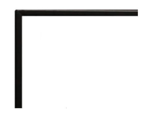 Empire White Mountain Hearth Boulevard 72-inch Beveled, Adjustable 1-inch Matte Black Trim Kit DF72BL