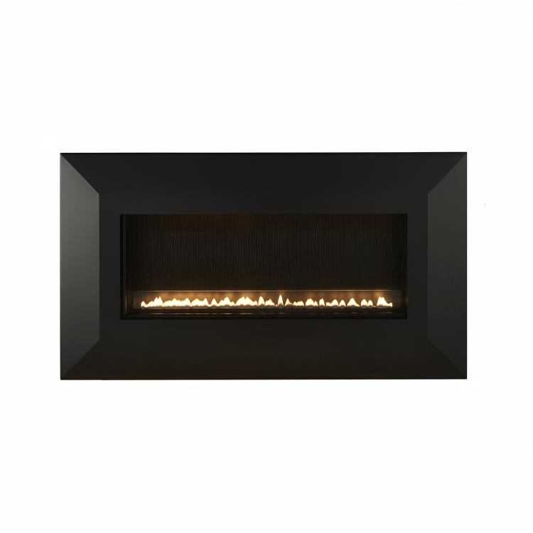 Empire White Mountain Hearth Boulevard Linear SL 30-inch Black Cabinet Wrap Accessory DCSL30BL