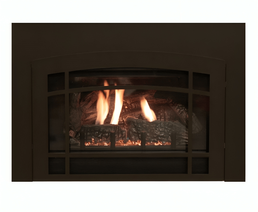 Empire White Mountain Hearth Innsbrook Small Black, Lancaster Front DVF20HBL