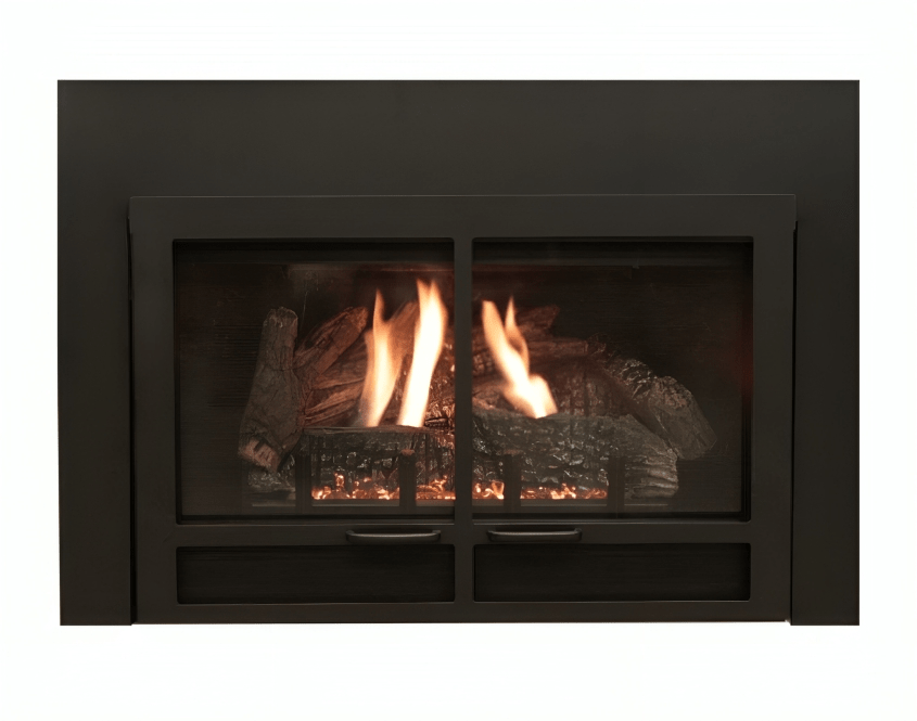 Empire White Mountain Hearth Innsbrook Small Black, Transom (non-operable) Door DFD20DBL