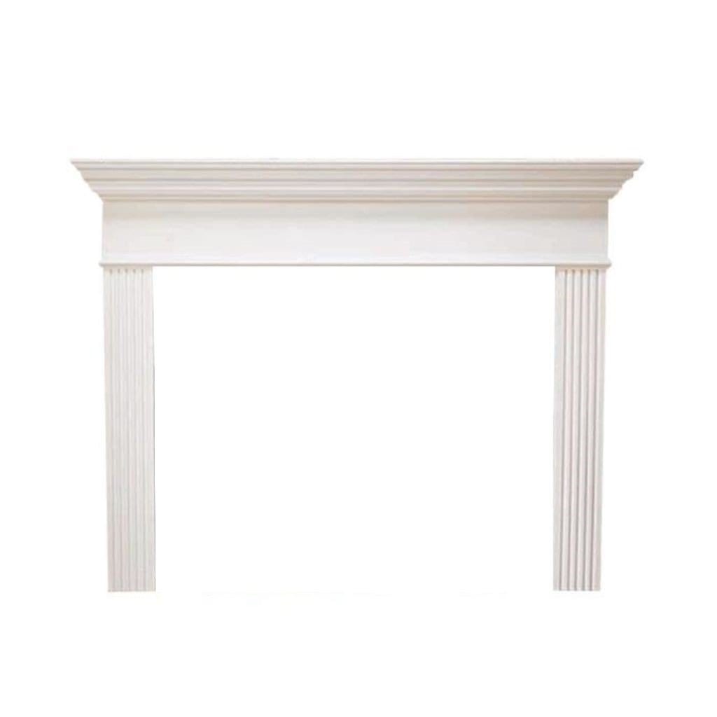 Empire White Mountain Hearth Profile Flush Mantel 48-inch Primed MFL48PG