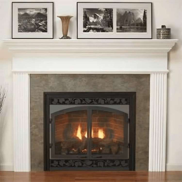 Empire White Mountain Hearth Profile Flush Mantel 48-inch Primed MFL48PG