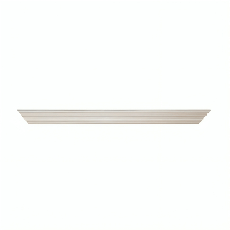 Empire White Mountain Hearth Profile Flush Mantel Shelve 48-inch Primed MS48PG