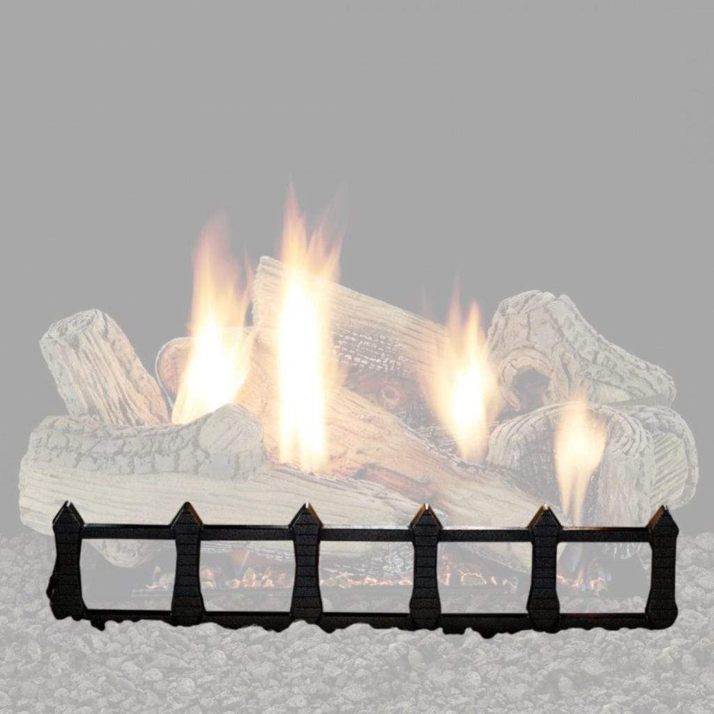 Empire White Mountain Hearth Black Decorative 24-inch Cast Grate - DCG24BL