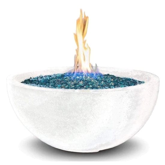 American Fyre Designs 36" Round Concrete Gas Fire Bowl