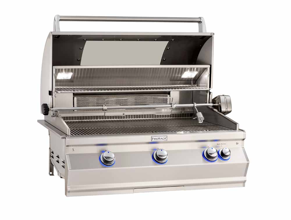 Fire Magic Aurora 36" Built-In Gas Grill with Analog Thermometer A790i