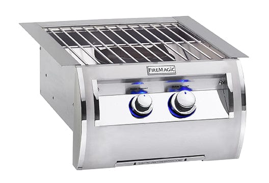 Fire Magic Echelon Diamond Built-In Propane Gas Power Burner w/ Stainless Steel Grid 19-5B1P-0