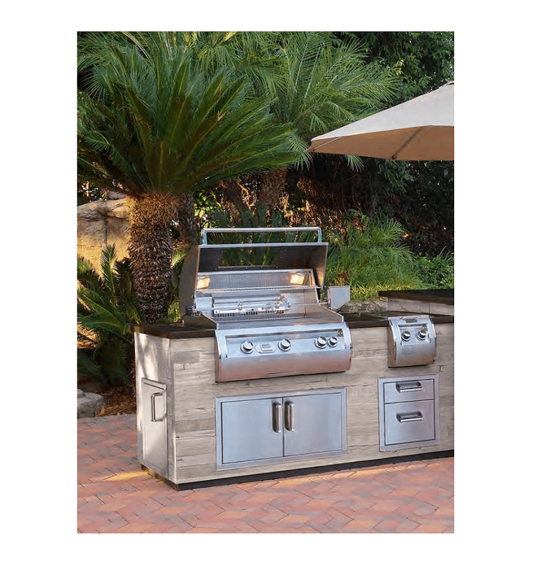 Fire Magic Reclaimed Wood Island System ID660-FOD(SPD)-77BA