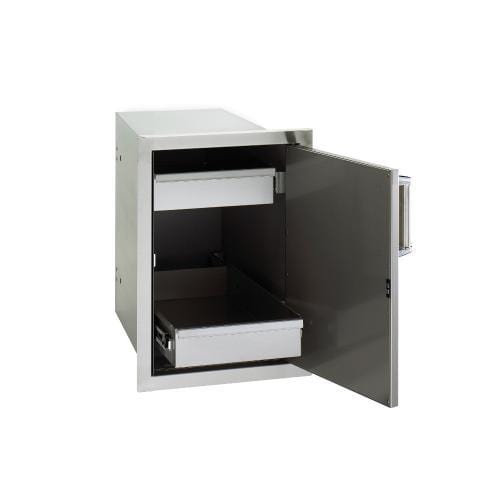 Fire Magic-Single Door With Dual Drawers*-53820SC-R