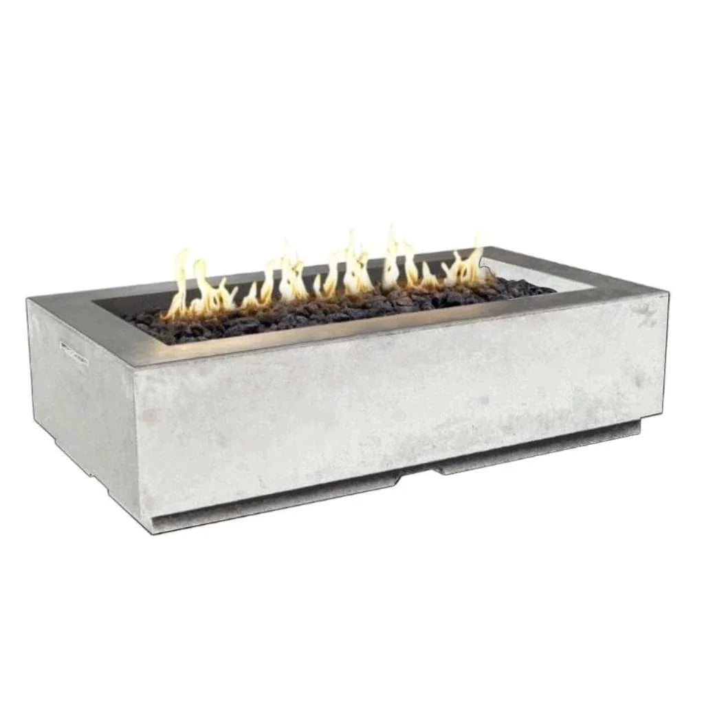 American Fyre Designs 56" Louvre Rectangular Gas Fire Pit