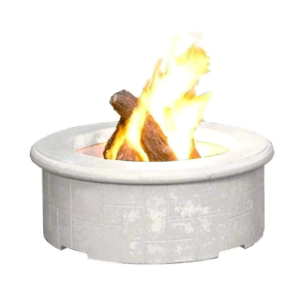 American Fyre Designs 39" El Dorado Outdoor Round Gas Fire Pit