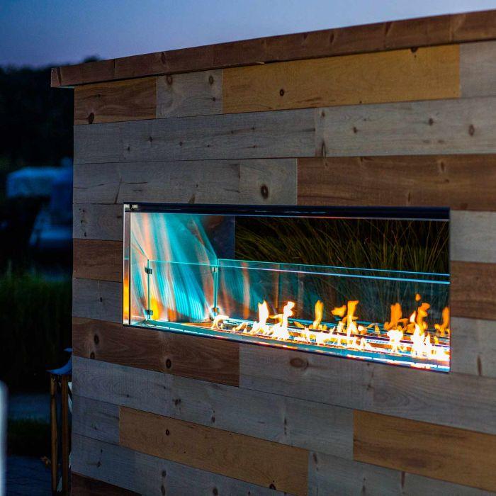 Firegear Kalea Bay 60" Outdoor Linear Gas Fireplace OFP-60LECO